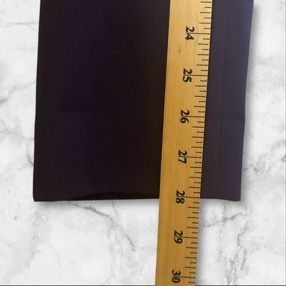 Purple London Fog trench coat with double-breasted design and belt Large - Picture 10 of 12